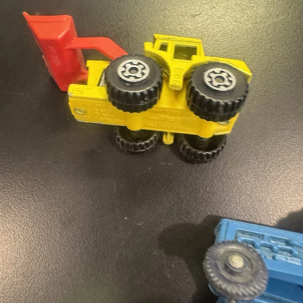 Vintage‎ Matchbox Lot Of (3) Blue Tractors Van